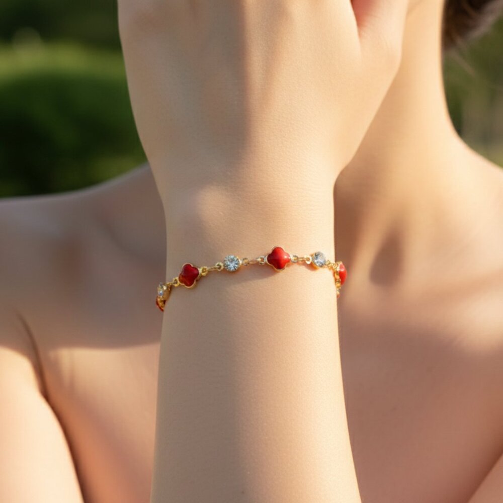"Trendy Handmade Bracelet – A Stylish Gift for Women & Girls, MAR091767